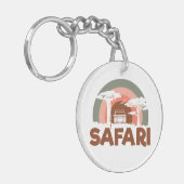 Safari Africa Thema Sleutelhanger (Voorkant Links)