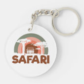 Safari Africa Thema Sleutelhanger (Achterkant)