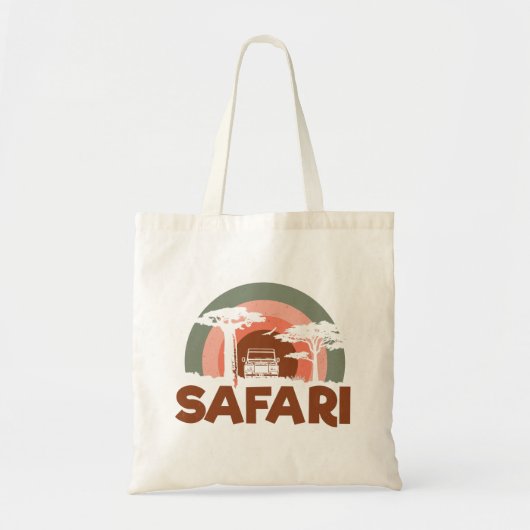 Safari Africa Thema Tote Bag (Voorkant)