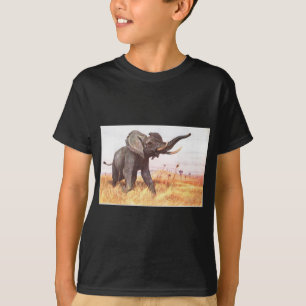Safari African Oerwoud Destiny Dieren Olifanten T-shirt