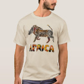 Safari African Warthog Tshirt (Voorkant)