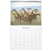 Safari Afrika 2026 Kalender (Mar 2026)