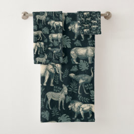  Safari Afrikaanse dieren Bad Handdoek