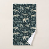 Safari Afrikaanse dieren Bad Handdoek (Handdoek)