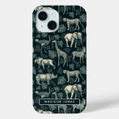 Safari Afrikaanse dieren Case-Mate iPhone Case (Achterkant)