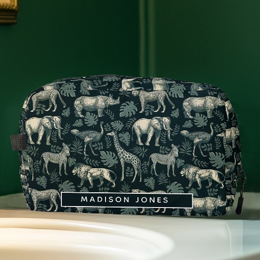 Safari Afrikaanse dieren Toilettasje