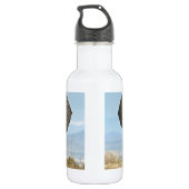 Safari Afrikaanse Jungle Bestemming Dieren Olifant Waterfles (Achterkant)