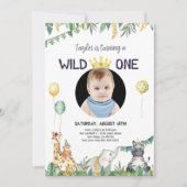 Safari Animal Kaart (Voorkant)