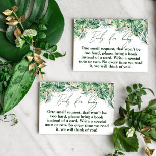 Safari Animal Oerwoud Green & Gold boy book Informatiekaartje