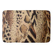 Safari Animal Print Bath Mat (Voorkant)