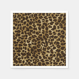 Safari Animal Print Leopard Cheetah Napkins Servet