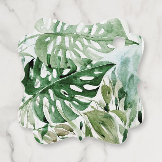 Safari Animal Sloth Baby shower Dank u Bedankjes Labels (Achterkant)