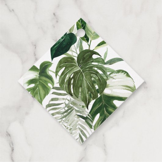 Safari Animal Sloth Baby shower Dank u Bedankjes Labels (Achterkant)