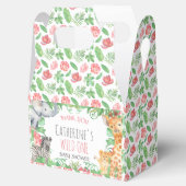 Safari Animal Topical Floral Baby shower Dank u Bedankdoosjes (Geopend)