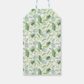 Safari Animal Tropical Oerwoud Baby shower Favor Cadeaulabel (Achterkant)