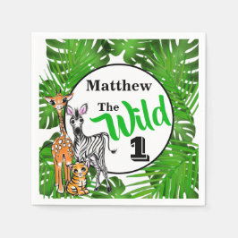 Safari animals 1st Birthday | OERWOUDEN Servet