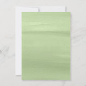 Safari Animals Baby Boy drive by Baby shower Kaart (Achterkant)