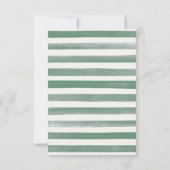 Safari Animals Baby shower Dank u wel kaarten (Achterkant)