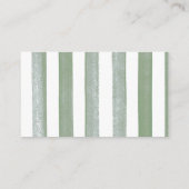 Safari Animals Baby shower Diaper Raffle Kaart (Achterkant)