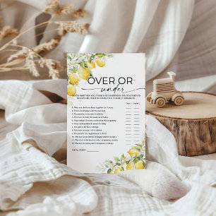 Safari Animals Baby shower over of onder het spel