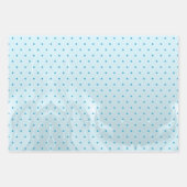 Safari Animals Balloons Blue Boy Baby shower Inpakpapier Vel (Voorkant 3)