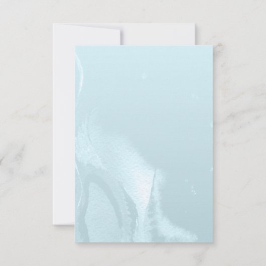 Safari Animals Balloons Boy Baby shower Dank u Bedankkaart (Achterkant)