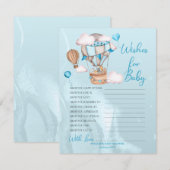 Safari Animals Balloons wil Baby gamen (Voorkant / Achterkant)