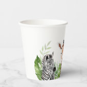 Safari Animals Birthday Papieren Bekers (Voorkant)