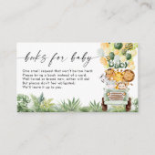 Safari Animals Boeken voor Baby Enclosure Kaart (Voorkant)