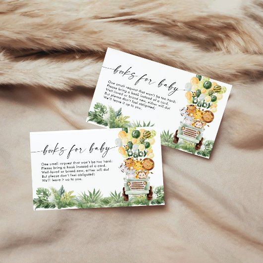 Safari Animals Boeken voor Baby Enclosure Kaart