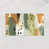 Safari Animals Boho Diaper Raffle Tickets Informatiekaartje (Achterkant)