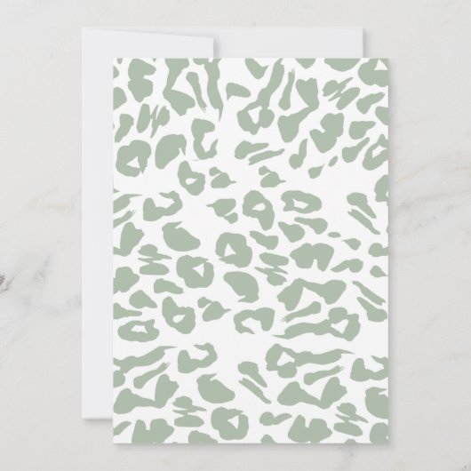 Safari Animals Boy Adventure Verjaardag Kaart (Achterkant)