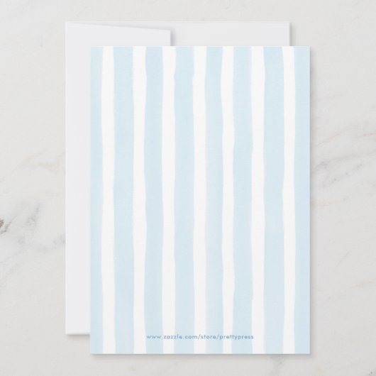 Safari Animals Boy Baby shower Wild Eén uitnodigin Kaart (Achterkant)