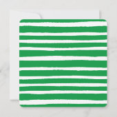 Safari Animals Colorful Kids Birthday Party Kaart (Achterkant)