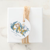 Safari Animals Cute Favors First Birthday Bedankjes Labels (In situ)