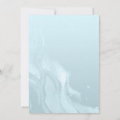 Safari Animals en Balloons Blue Boy Baby shower Kaart (Achterkant)