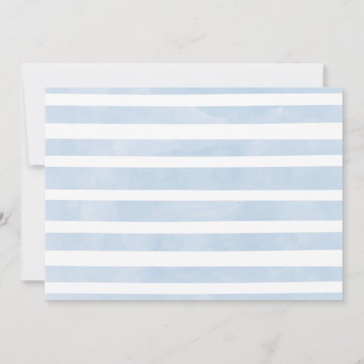 Safari Animals Flat Dank je wel Kaart (Achterkant)