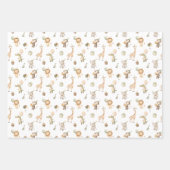 Safari Animals Gift Wrap Oerwoud Wrapping Paper Bo (Voorkant 2)