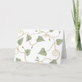 Safari Animals Kalligrafie Baby shower Bedankt (Achterkant)