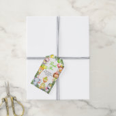 Safari Animals Kinder Partij Dank u Gift Label Cadeaulabel (Met Touw)