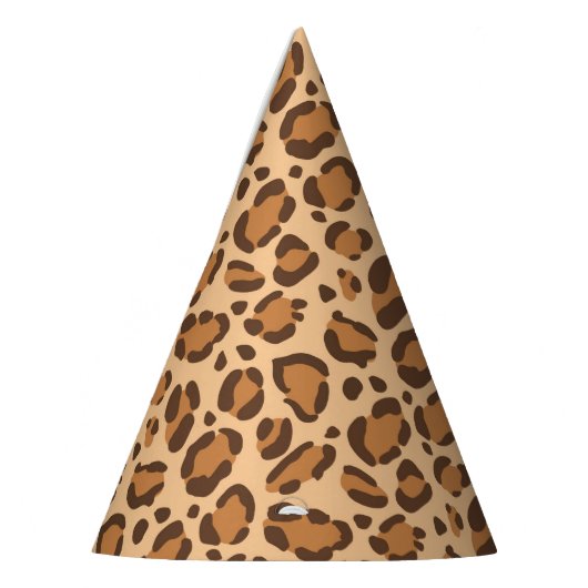 Safari Animals Leopard Birthday Feesthoedjes (Links)