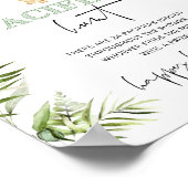 Safari animals Pacifier jachtwedstrijd baby shower Poster (Hoek)