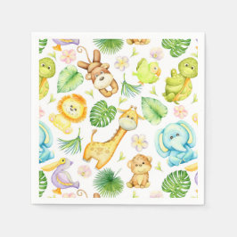 Safari Animals Paper Servet