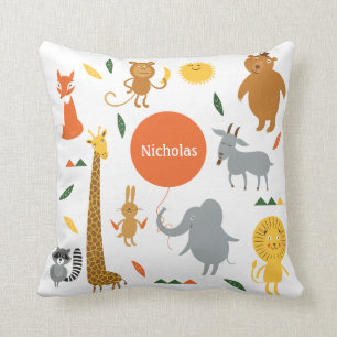 Safari Animals Pillow Kussen