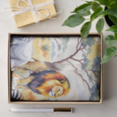 Safari Animals Seamless Pattern Savanna Scene Tissuepapier (Geschenk)