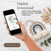 Safari Animals Spaans Baby shower Oerwoud Kaart