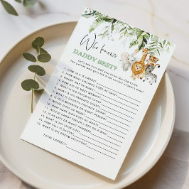 Safari animals Who kent papa best game