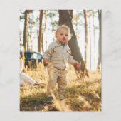 Safari Animals Wild 1 Budget Foto Verjaardag Uitno (Achterkant)