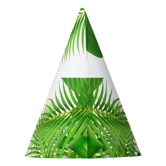 Safari Animals Wild One Birthday Feesthoedjes (Achterkant)