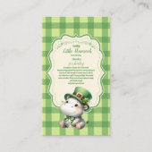 Safari Animlas Lucky Little S Boeken voor Baby Enc Informatiekaartje (Voorkant)